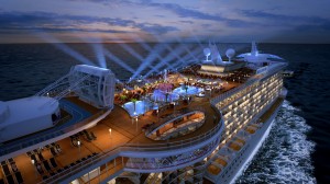 Royal Princess' Lido Deck