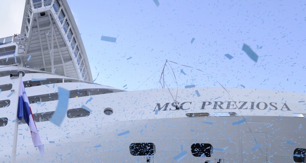 MSC Takes Delivery of MSC Preziosa in France