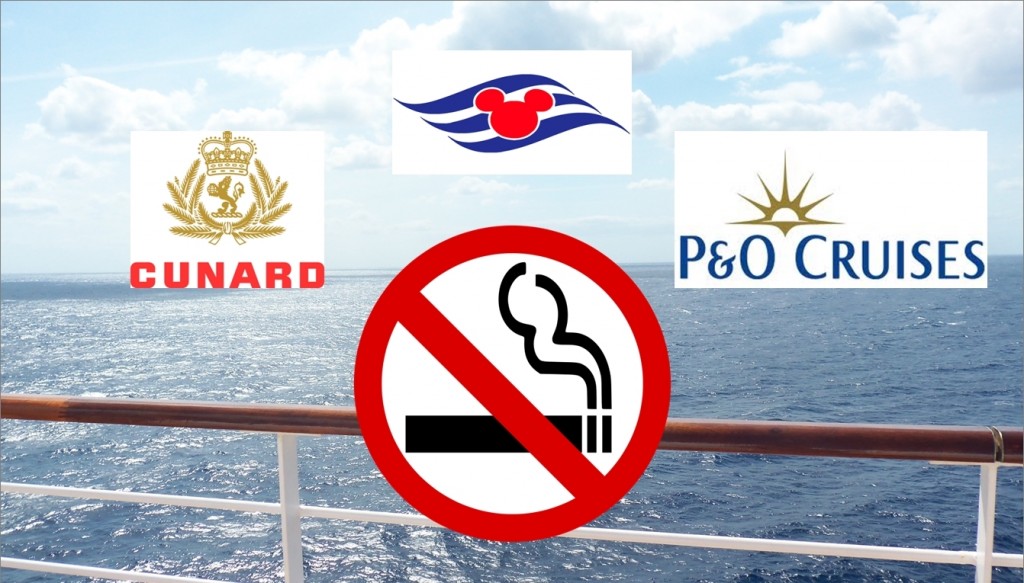 Which cruise ships allow smoking on balconies